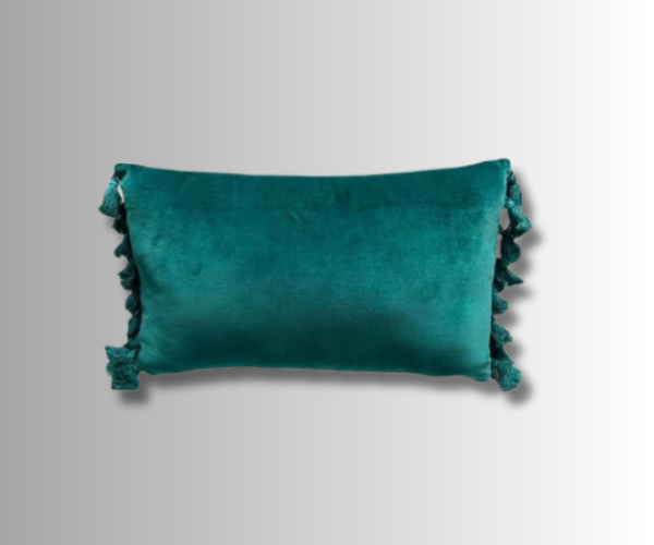 CUSHION COVER WITH TASSEL FRINGE